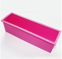 Bidlsbs Silicone Rectangular Soap Mold Candle Making for Homemade Soap Crafts