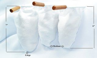 Ticoland Colador (Bolsa),Costa Rica Handmade Reusable Flannel Cloth Coffee Filter,Coffee Sock with Wooden Handle... N5