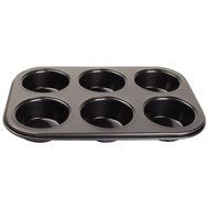 WIN-WARE Carbon Steel Non-Stick 6 Cup Muffin Tray / Pan