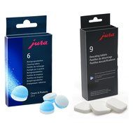 Descalling Tablets and Cleaning Tablets for Jura-Capresso Automatic Coffee and Espresso machines Combi pack
