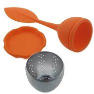 Gracallet&reg; 3 Pcs Silicone Tea Bones Skull Tea Infuser Filter Diffuser Loose Leaf Leaves Silicone Tea Strainer N12