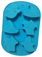 Halloween Ghosts Silicone Candy Jello Baking Mold (Orange) N8