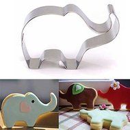 Y&amp;XL&amp;H Elephant Animal Cookie Cutter Stainless Steel Cake Baking Biscuit Pastry Mould