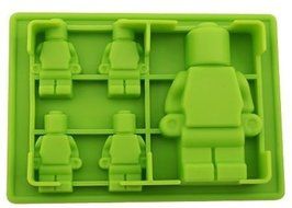 Minifigures Lego Style Gummy Candy, Jelly, Soap, Chocolate Mold - 100% Food Grade Silicone, Mobi Kitchen N3