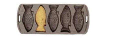 John Wright 73-311JW Fish Muffin Pan