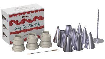 Cake Decorating Starter Kit to Decorate Cakes, Cupcakes, Cookies and Pastries Like a Master Professional, Includes...