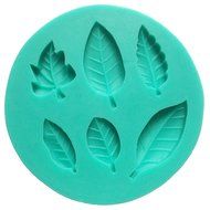 Funshowcase 6 Leaves Fondant Leaf Candy Mold for Sugar Paste, Chocolate, Fondant, Butter, Resin, Polymer Clay,... N2