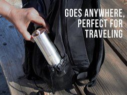 Manual Coffee Grinder Professional Heavy Duty Stainless Steel with Adjustable Ceramic Burr Premium Portable Coffee... N6