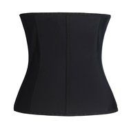 Junlan Latex Waist Cincher Waist Trainer Trimmer Long Torso with 3 Hook Rows N10