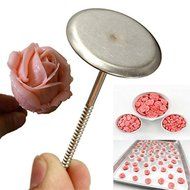 MAXGOODS Cake Flower Nails Cupcake Icing Cream Sugarcraft Decorating Tool (12-Pack)