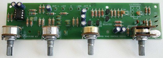 SUPER TONE CONTROL STEREO CIRCUIT KIT FOR POWER AMPLIFIER FA628