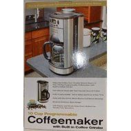 Cucina Romana 10-Cup Programable Coffeemaker with Built-In Coffee Grinder