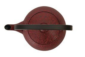 BergHOFF Studio Cast Iron Teapot, Red N10