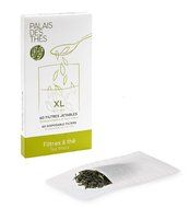 Tea Filters For Loose Leaf Tea - Disposable Paper Filters For Individual Cups Of Tea (100-pk) (XS - 1 Serving) N2