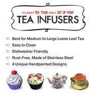 Luvao Loose Tea Leaf Infuser Ball Strainer N3