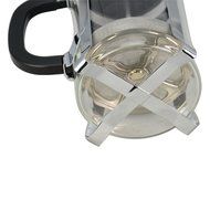 French Press & Espresso Maker | Makes 8 Cups (4 Mugs) | Coffee Press Heat-resistant Borosilicate Glass with Double... N5
