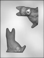 CK Products 3-3/4-Inch 3-D Scottie Chocolate Mold