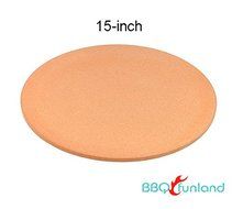 B1515 15-Inch Round Cordierite Baking/Pizza Stone - For Oven or Grill N2