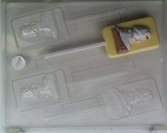 First Communion-little girl kneeling in prayer R001 Religious Chocolate Candy Mold