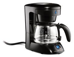 Andis 4-Cup Coffeemaker with Auto Shut-Off, Black (69050)
