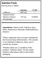 PROLAB NUTRITION CAFFEINE 200MG, 100 TAB N2
