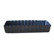 Befamous Non-Stick Rectangular Tart with Loose Removable Bottom 11.5x6x2cm N7