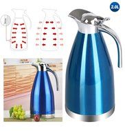 Premium 1.5L/51OZ Coffee Carafe/Vacuum Insulated Carafe With Press Button Top by Ksendalo, Double Wall,18/8 Stainless... N3