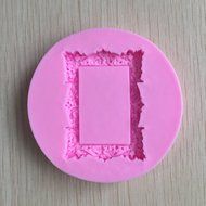 Karen Baking Photo Frame Shape 3D Silicone Cake Mold For Cake Fondant Decorating N6