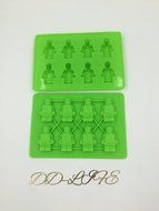 10pc Candy Molds For Lego Lovers, Chocolate Molds, Ice Cube Molds, Silicone Baking Molds, PREMIUM Silicone Molds... N5