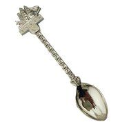 Retro Creative Coffee Scoops Stirring Spoon Sugar Spoon Tea Spoon with Fruit Fork Set of 6 (Silver) N25