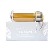 Tea Infuser Travel Mug and Pumeli Mint Green Tea Set N4