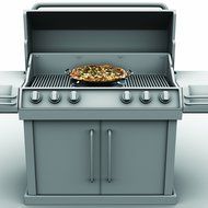 Eastman Outdoors 90414 BBQ Grill Pizza Pan N3