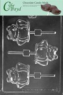 Cybrtrayd A136 Frog Pop Animal Chocolate Candy Mold