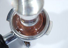 Tamper Crystal Clear Glass 58mm N2
