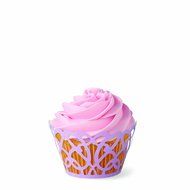 Wilton 415-0182 Wilton Pearl Swirl Cupcake Wraps, 18-Pack N2
