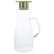 FORLIFE Mist Glass Ice Tea Jug , 34-Ounce, Turquoise N17