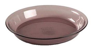 Corning Ware / Pyrex Originals Cranberry Pie Serving Plate ( 9" Dia ) ( 209 )