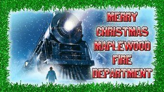 Polar Express 1/4 Sheet Edible Photo N2
