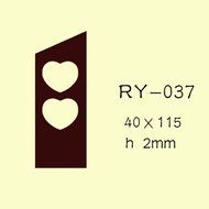 FOUR-C Chocolate Decorating Molds Silicone Making Mat Baking Tools Color Transparent N2