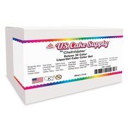 12 Color-US Cake Supply&reg; by Chefmaster Liqua-Gel Paste Cake Color Set - The 12 Most Popular Colors in 0.75 fl.... N18