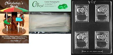 Cybrtrayd R062 Communion Boy &amp; Girl Book Chocolate Candy Mold with Exclusive Cybrtrayd Copyrighted Chocolate Molding... N5