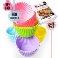 Kitchidy Rainbow Cupcake Liners - 12-pieces N5