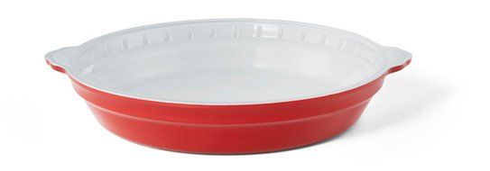 Creo SmartGlass Pie Pan, 9-Inch, Shanghai Red N11