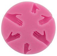 BleuMoo DIY Silicone Palm Shape Cake Decorating Mold Sugarcraft Fondant Mould Tools N8