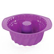 Elbee BPA Free Silicone Spiral Bundt Cake Pan N6