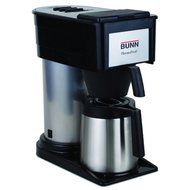 BUNN BT Velocity Brew 10-Cup Thermal Carafe Home Coffee Brewer, Black N3