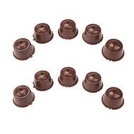 CISNO 5pcs/pack Refillable Coffee Capsules For Dolce Gusto | Compatible with Mini Me, Genio, Piccolo, Esperta... N4