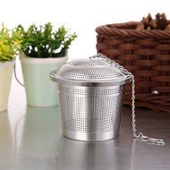 3pcs Tea Strainer Infuser for Loose Tea, 18/8 Stainless Steel, Ultra Fine Snap Mesh (3 Size Large Middle Small) N8
