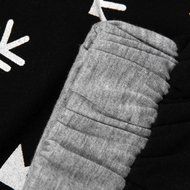 Clothes Set ,BeautyVan Newborn Infant Clothes Baby Boy Tops Romper+ Leggings Pants Hat Outfits Set (6, Black) N5