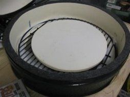 Super-ceramic 13" Baking / Pizza Stone for Big Green Egg "Medium Egg"